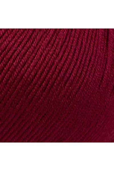 Hangora La Mia Mercerized Cotton Burgundy Hand Knitting Lanyard - 23 - 33596