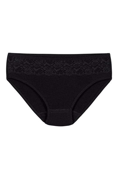 YILDIZ Σλιπ μπικίνι 6 τεμαχίων Star Lycra Lace Μαύρο 3786