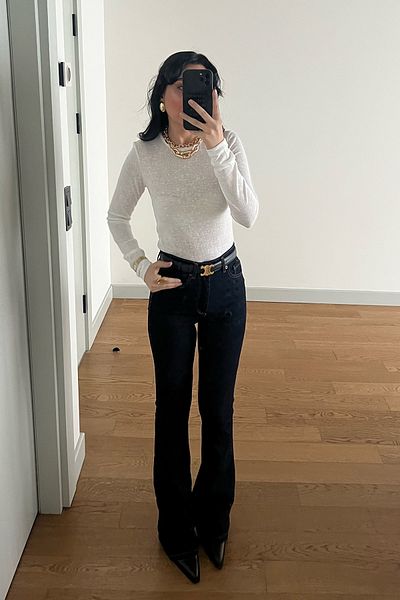 Seda Yalçın Atelier Navy Blue Zr Flared Jeans