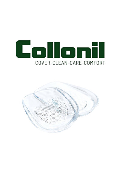 Collonil نعال جل Fersenkissen مقاس S/M - وسادة كعب شفافة