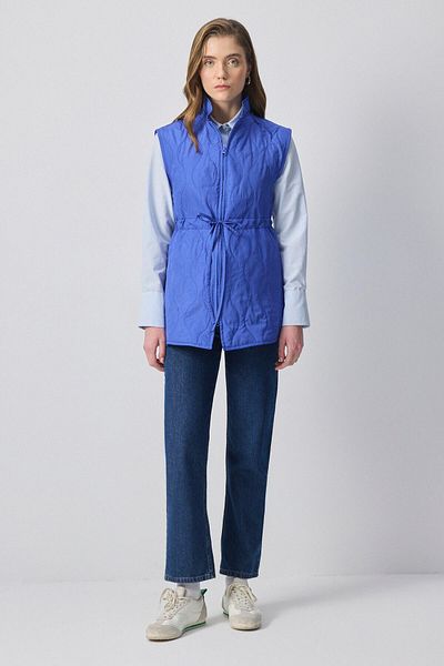 Touché Privé Quilted Vest with Zipper