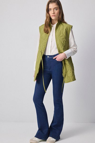 Touché Privé Quilted Vest with Zipper