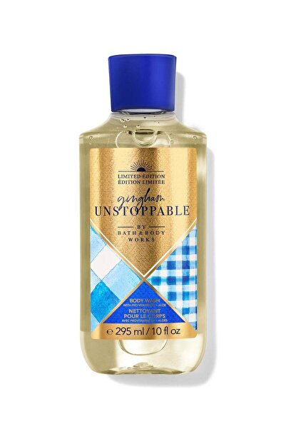 Bath & Body Works غسول نقشة مربعات جنهام أنستوبابل 3 في 1 للشعر والوجه والجسم