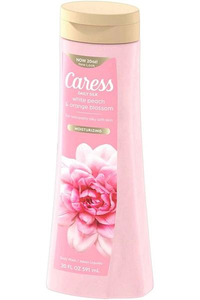 Caress White Peach Orange Blossom Daily Silk Body Wash - Moisturizing 591 ml