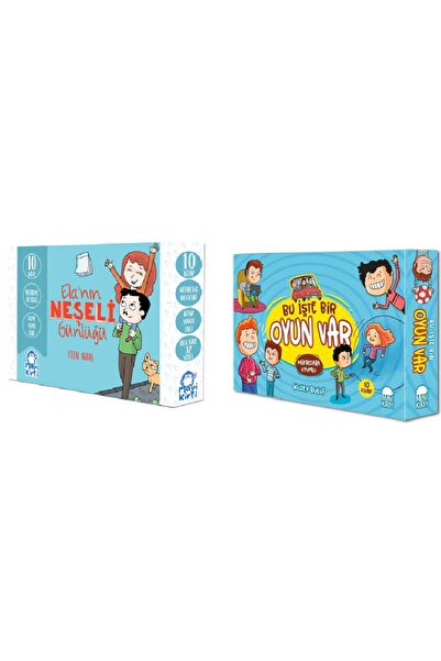 Mavi Kirpi Yayınları Ela'nın Neşeli Günlüğü + Bu İşte Bir Oyun Var / İkili Set