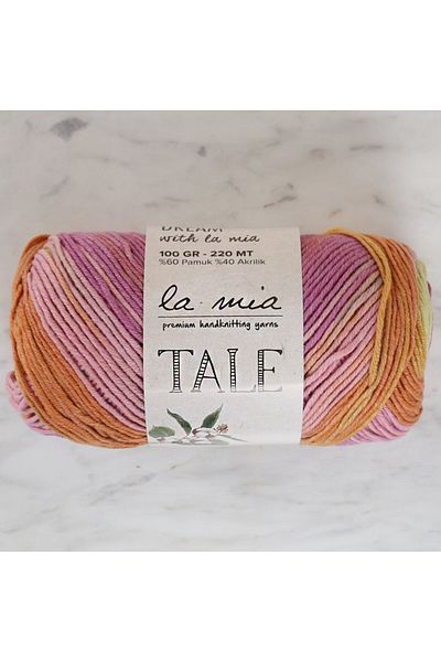 Hangora La Mia Tale Marbled Hand Knitting Lanyard - Lm026