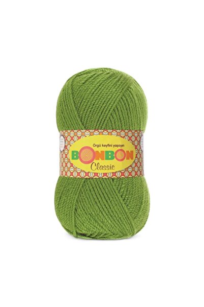 BONBON Bonbon Classic 98229 - fire de tricotat manual verde (5 bucăți) vestă,...