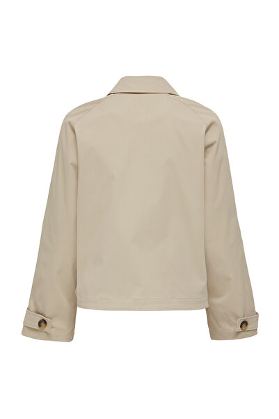 ONLY Γυναικεία κρεμ καμπαρντίνα April (15274982-OXT)