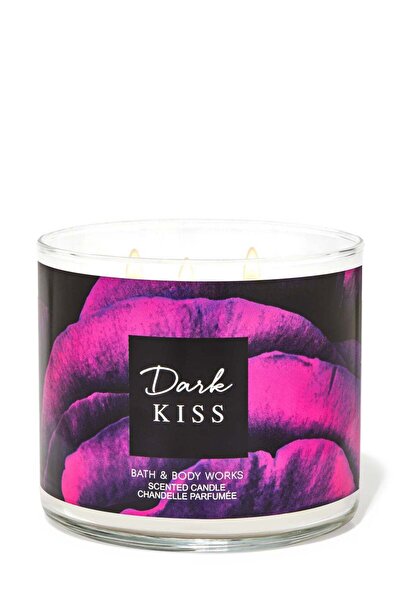 Bath & Body Works شمعة دارك كيس ذات الثلاث فتائل