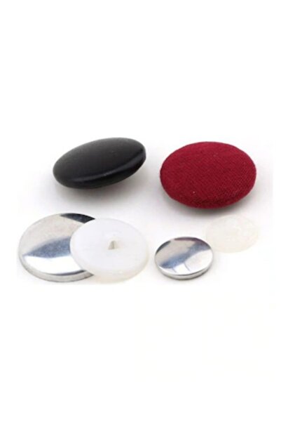 fema aksesuar Fabric Covering Button Capsule 28 Size 17, 80mm (100 Pcs)