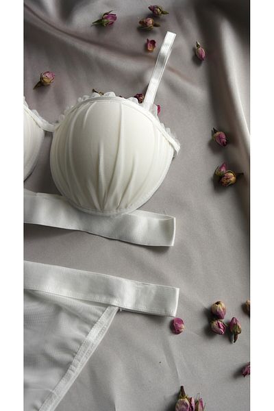 Lunary Oyster Model Full Padding Push up Σετ σουτιέν εσώρουχα - Γυναικεία εσώρουχα