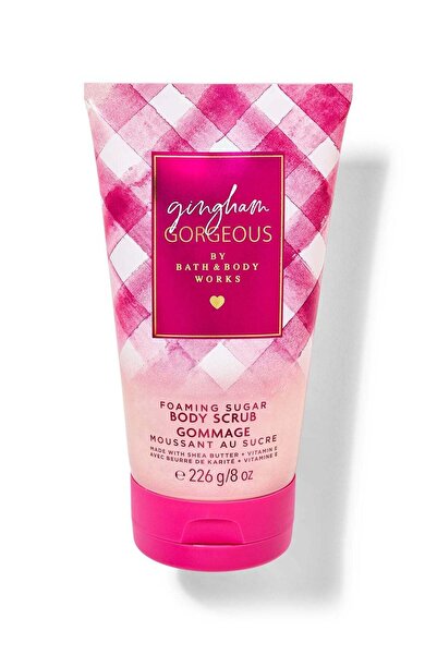 Bath & Body Works مقشر السكر الرغوي الرائع بنقشة المربعات