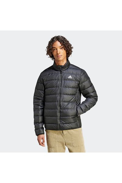 adidas Светло пухено черно мъжко палто Essentials Hz5730