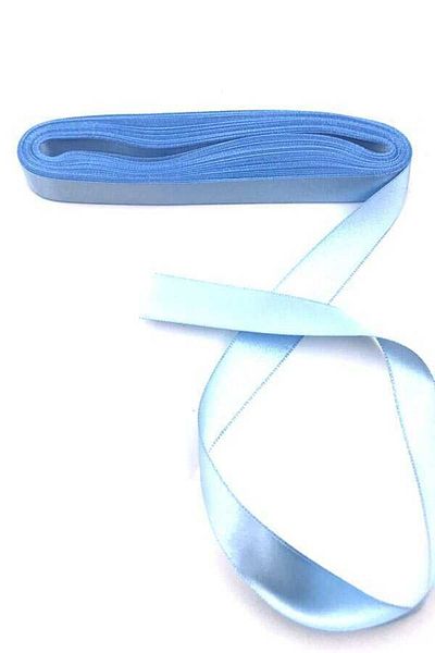 Hobigram Blue 3cm 10 Meters Satin Ribbon Bundle Dowry Special Day Gift Decoration