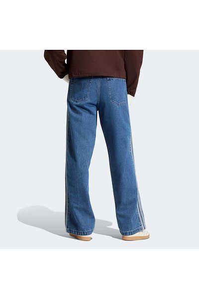 adidas Adicolor Firebird Men's Blue Jean Pants (Jc6234)