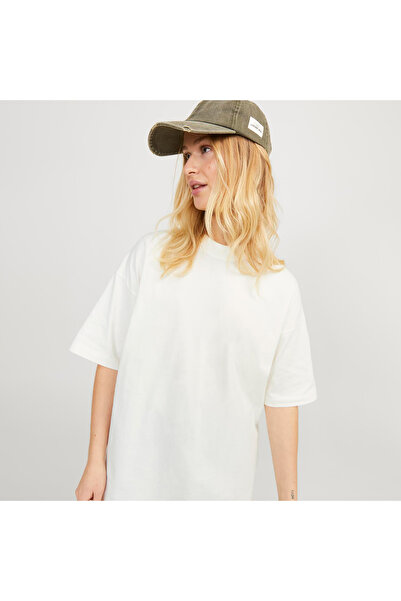 Jack & Jones Γυναικείο λευκό μπλουζάκι Valeria ( 12252007 -ΒΒ)