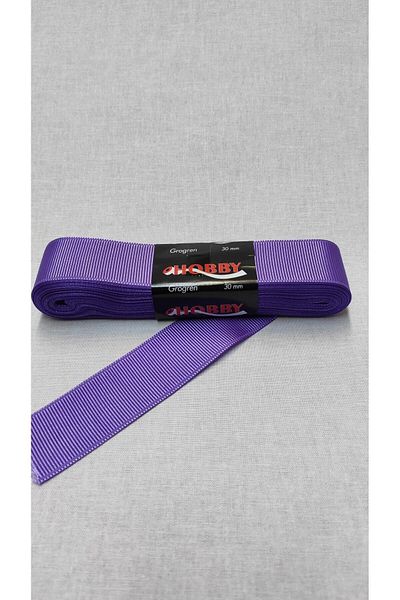 Hobigram Purple 3cm 10 Meters Grosgrain Ribbon Bundle Dowry Special Day Gift Ornament