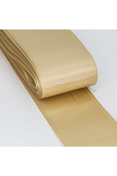 Hobigram Gold Color Grosgrain Ribbon 4 cm 10 Meters Gift Decoration Packaging – Ribbon, Stylish Design