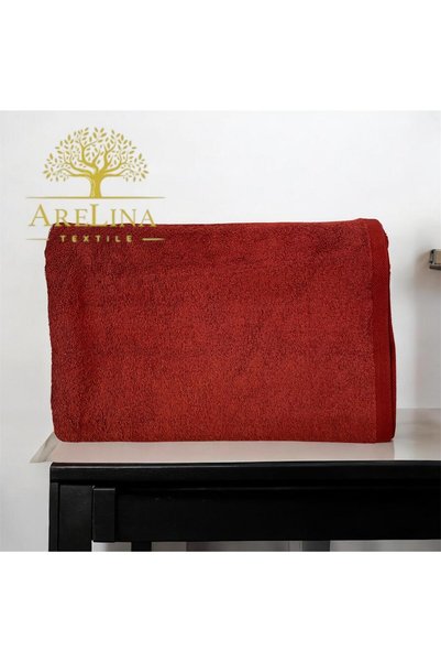 Arelina Textile Bamboo Eponj Red 70 X 150 Bath Towel