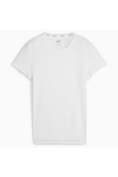Puma Run Favorites Velocity Women's White Round Neck T-Shirt