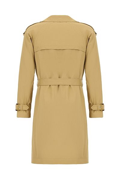 Abdullah Kiğılı Cotton Double Breasted Top Coat & Trench Coat