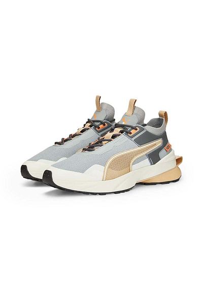 Puma Pwrframe Op-1 Trail - Men's Gray Casual Shoes, 387639 -01