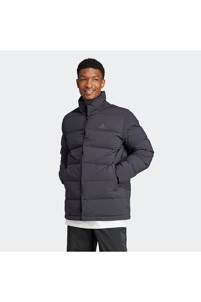 adidas Ανδρικό μαύρο παλτό Helionic (IK3186)