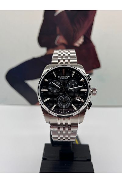 Quantum Groom's Watch - Steel 10 Atm Waterproof Sapphire Crystal Glass 2 Years Warranty