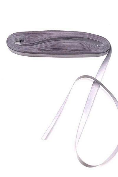 Hobigram Decoration Packaging Ribbon Gray Satin Ribbon Gray (1cm) 10 Meters – Ribbon, Stylish Design