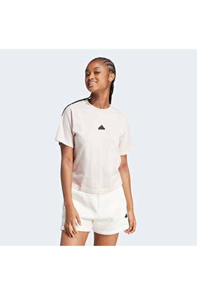 adidas تيشيرت نسائي كريمي اللون من Z.N.E. (Is3931)