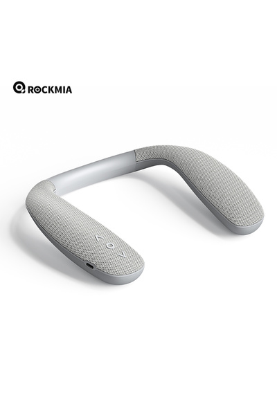 Choice مكبر صوت بلوتوث EBS-908 من Rockmia Brand باللون الرمادي بقوة 6 وات بتقنية BT 5.0 لاسلكي للاستخدام المنزلي