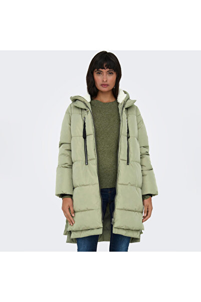 ONLY Γυναικείο παλτό Green Nora - Νέο (15304792-SLVS)