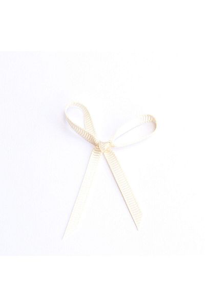 Hobigram Cream Ready Grosgrain Bow 50 Pieces Bow Gift Decoration Packaging – Ribbon, Stylish Design
