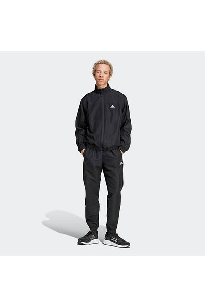 adidas Ανδρική μαύρη αθλητική φόρμα Colorblock (IX1276)