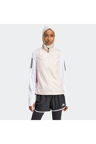 adidas Own The Run Women's Pink Vest (IN1575)