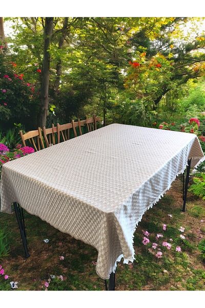 CNR Garden Checkered Table Cloth |   Home Garden Picnic Mat |   Stain Resistant