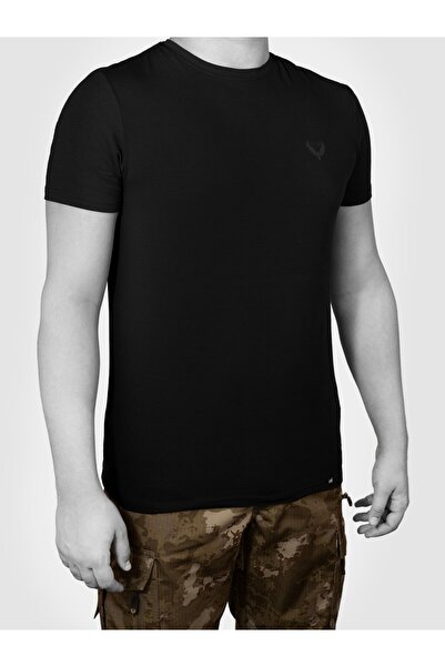 Mudeir تي شيرت Aspar أسود للحماية التكتيكية في الهواء الطلق للرجال تي شيرت حم...