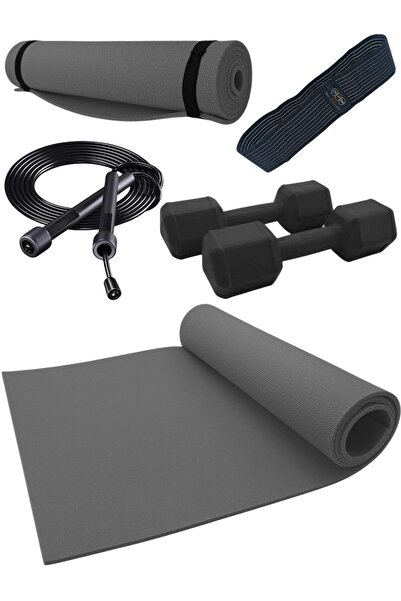 Tosima ΣΕΤ ΠΙΛΑΤΕΣ 5 ΤΕΜΑΧΙΩΝ ΠΡΟΣΦΟΡΑΣ Μαξιλάρι πιλάτες με σχοινί άλματος, α...