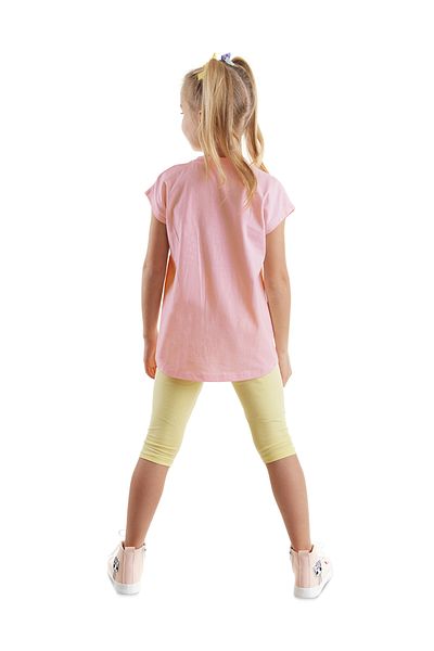 Denokids Macskák nyári tunika és leggings szett lányoknak