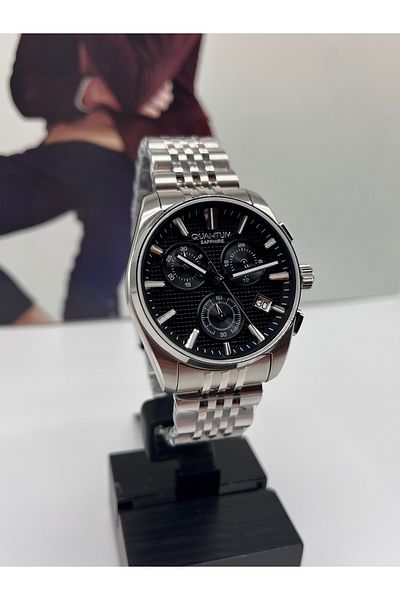 Quantum Groom's Watch - Steel 10 Atm Waterproof Sapphire Crystal Glass 2 Years Warranty