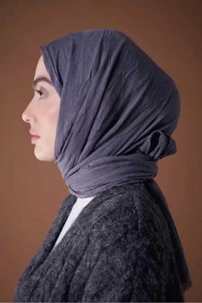 Modakaşmir Bamboo Shawl Anthracite