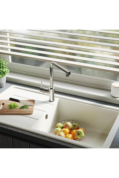 Adell Inova Kitchen Polished Chrome Sink Faucet