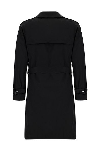 Abdullah Kiğılı Cotton Double Breasted Top Coat & Trench Coat