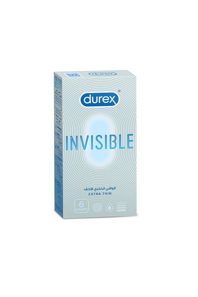 Durex INVISIBLE 6'S 6X12X12