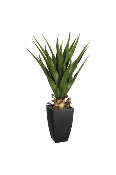 Atmosphera Easy Maintenance Realistic Looking Decorative Artificial Agave Plant with Pot 73cm