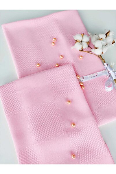 sarra Μαξιλάρι μωρού Hereke ροζ 110x60 εκ.