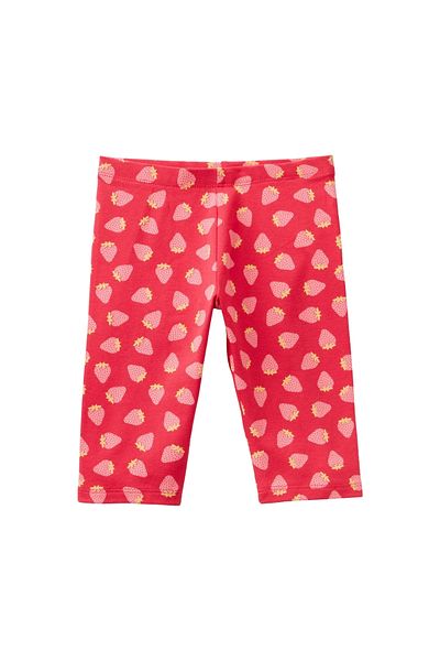 United Colors of Benetton Girl's Fuchsia All Patterned Short Tights