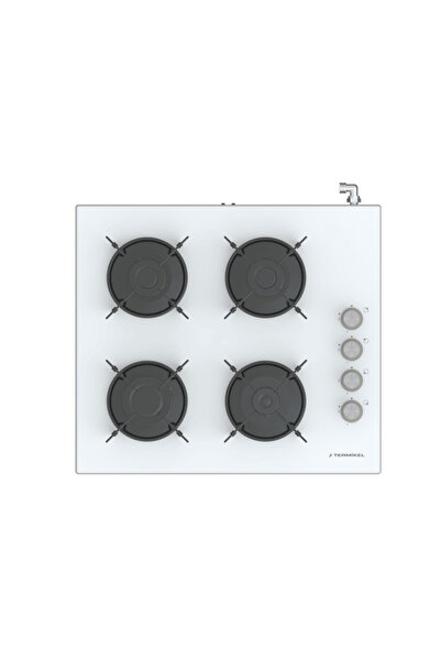 Termikel BH P6148C W NG Cam Set Üstü Ocak Beyaz
