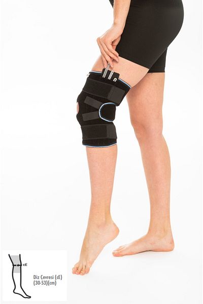 Varimed 433Ka Neoprene Ligament and Open Patella Supported Knee Brace