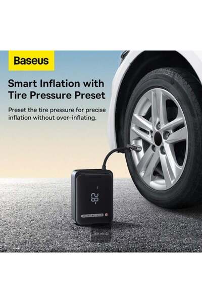 Baseus بطارية احتياطية 2 في 1 من Super Energy (1000A) 8000 مللي أمبير/3.7 فولت/29.6 وات/ساعة، أسود